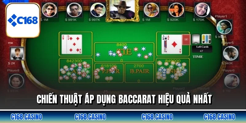 Chiến thuật áp dụng baccarat hiệu quả nhất Chiến thuật áp dụng baccarat hiệu quả nhất